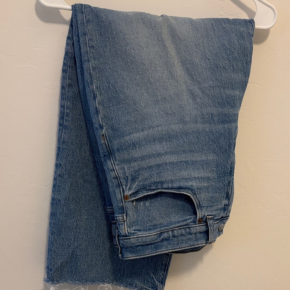 Madewell Perfect Vintage Wide Leg crop Jean size 30 - Picture 7 of 7